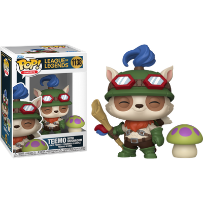 Pre-Order: League of Legends - Teemo with Mushroom Pop! Vinyl Figure