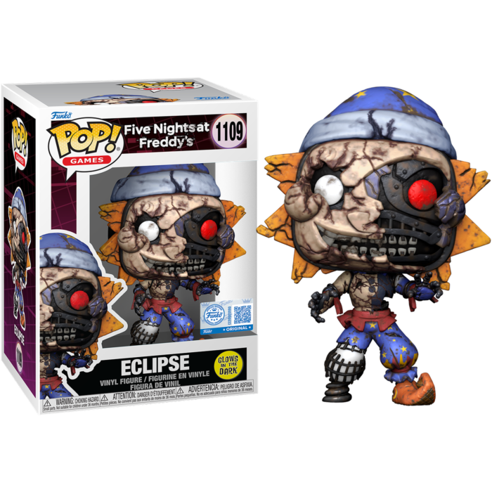 Pre-Order: Five Nights at Freddy&#39;s: Security Breach Ruin - Eclipse Glow-in-the-Dark Pop! Vinyl Figure