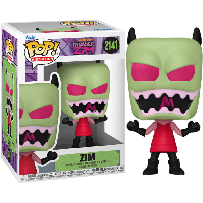 Pre-Order: Invader Zim - Zim (Yelling) Pop! Vinyl Figure
