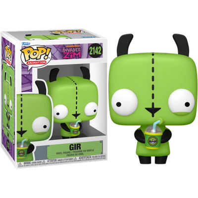 Pre-Order: Invader Zim - GIR with Drink Pop! Vinyl Figure