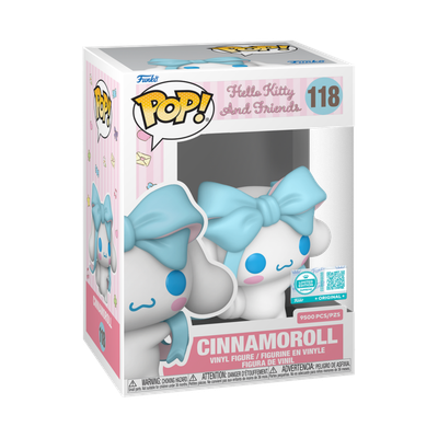 Hello Kitty and Friends - Cinnamoroll with Bow Pop! Vinyl Figure (Supreme Limited Edition)