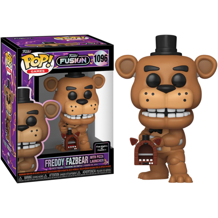 Pre-Order: Funko Fusion - Freddy Fazbear with Pizza Launcher Pop! Vinyl Figure