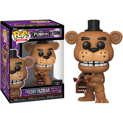 Pre-Order: Funko Fusion - Freddy Fazbear with Pizza Launcher Pop! Vinyl Figure