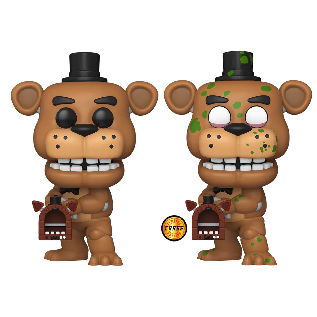 Pre-Order: Funko Fusion - Freddy Fazbear with Pizza Launcher  Chase Pop! Vinyl Figure Bundle of 6 (set of 6 Pops)