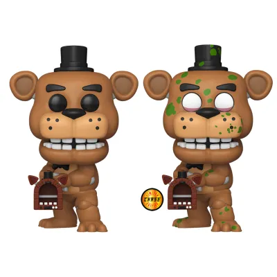 Pre-Order: Funko Fusion - Freddy Fazbear with Pizza Launcher  Chase Pop! Vinyl Figure Bundle of 6 (set of 6 Pops)