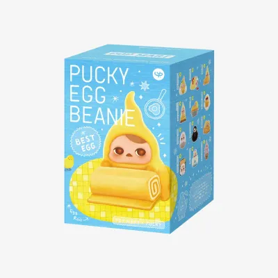 POP MART PUCKY Egg Beanie Series Figures - Egg Tart