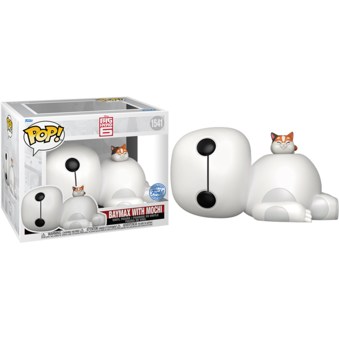 Big Hero 6 - Baymax with Mochi Super Sized 6&quot; Pop! Vinyl Figure
