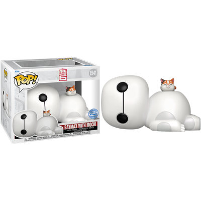 Big Hero 6 - Baymax with Mochi Super Sized 6&quot; Pop! Vinyl Figure