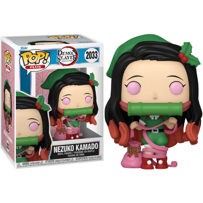 Demon Slayer - Nezuko Kamado (Holiday) Pop! Plus Vinyl Figure