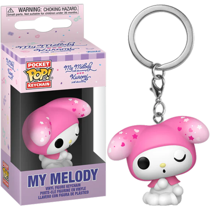 Hello Kitty - My Melody Pop! 50th Anniversary Keychain