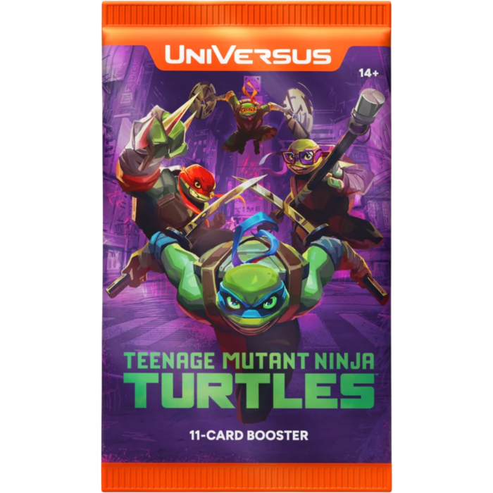 UniVersus - Card Game Teenage Mutant Ninja Turtles Booster Pack (11 Cards)