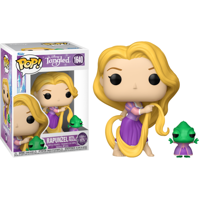 Pre-Order: Tangled - Rapunzel with Pascal 15th Anniversary Pop! Vinyl Figure