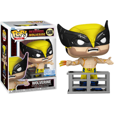 Pre-Order: Deadpool &amp; Wolverine (2024) - Wolverine (Finale) Pop! Plus Vinyl Figure