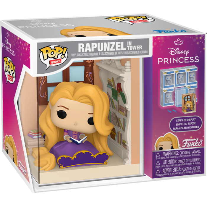 Pre-Order: Tangled - Rapunzel in Tower Pop! Nook Vinyl Figure