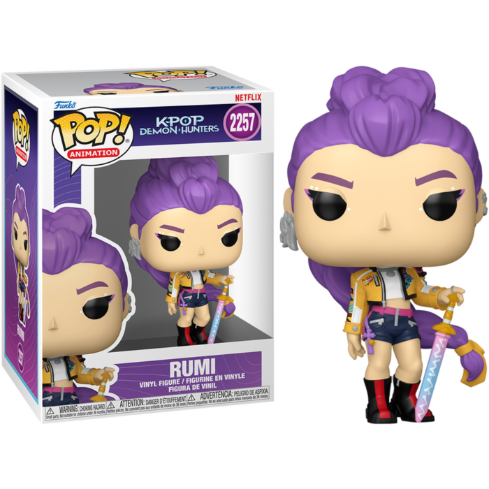 Pre-Order: K-Pop Demon Hunters - Rumi Pop! Vinyl Figure