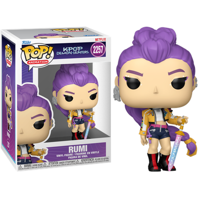 Pre-Order: K-Pop Demon Hunters - Rumi Pop! Vinyl Figure