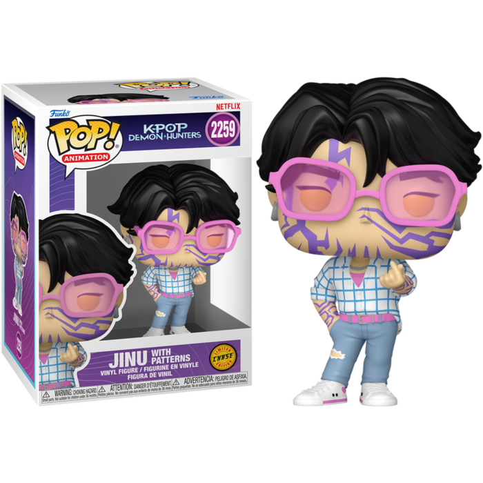 Pre-Order: K-Pop Demon Hunters - Jinu Chase Pop! Vinyl Bundle of 6 (set of 6 Pops)