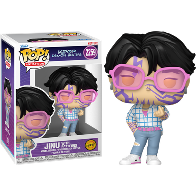 Pre-Order: K-Pop Demon Hunters - Jinu Chase Pop! Vinyl Bundle of 6 (set of 6 Pops)