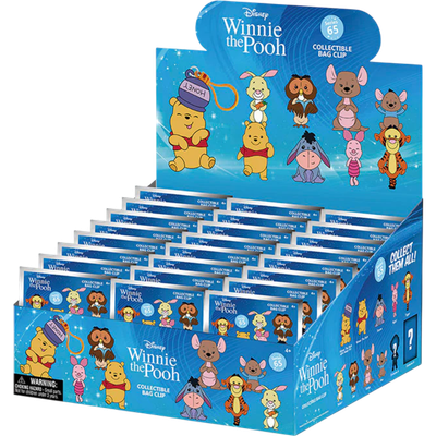 Winnie the Pooh - 3D Figural Foam Bag Clip Blind Bag (Single Unit)