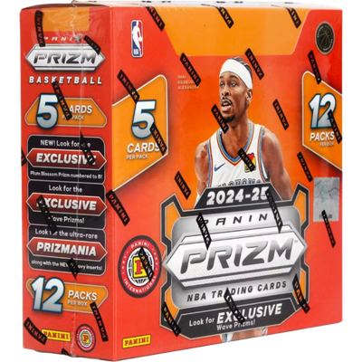 NBA Basketball - 2024/25 Panini Prizm Basketball Trading Cards International Hobby Box (Display of 12)