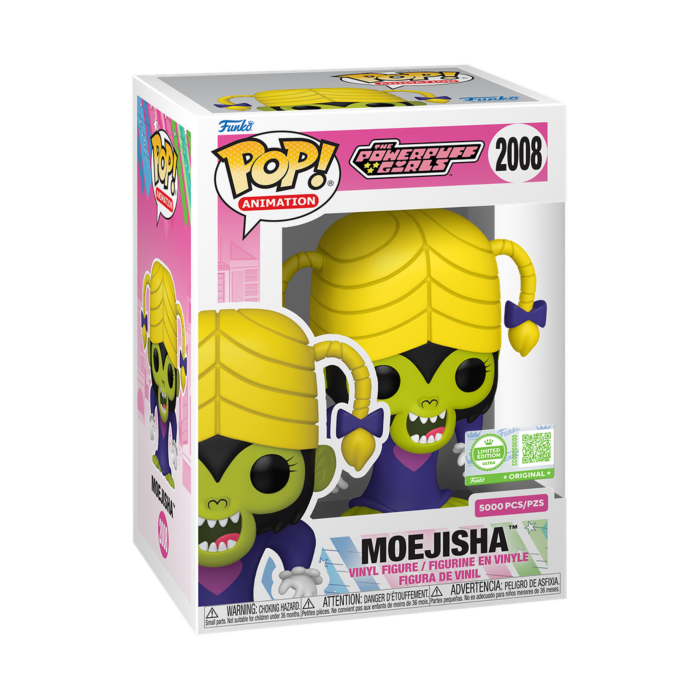 The Powerpuff Girls - Moejisha (Mojo Jojo) Pop! Vinyl Figure (5000 Pieces Exclusive)