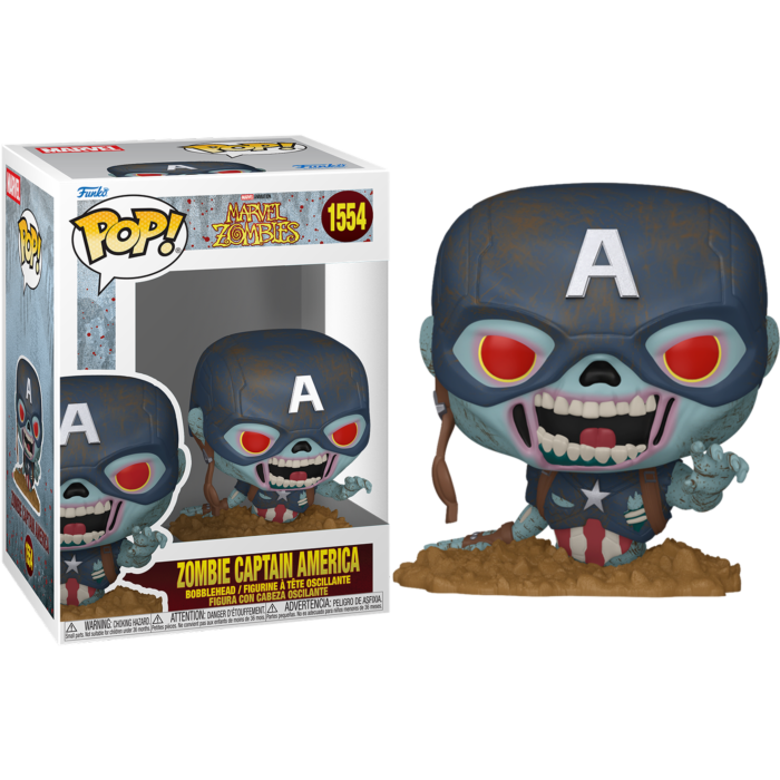 Marvel Zombies - Zombie Captain America Pop! Vinyl Figure