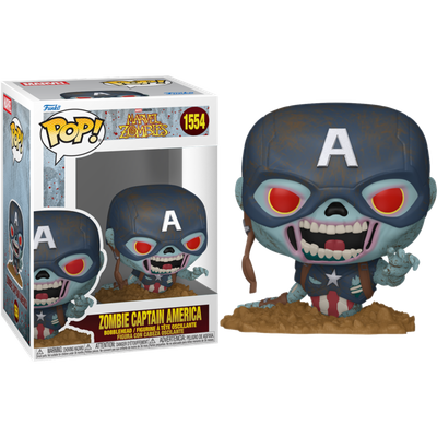 Marvel Zombies - Zombie Captain America Pop! Vinyl Figure
