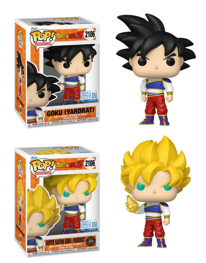 Pre-Order: Dragon Ball Z - Goku (Yardrat) Chase Pop! Vinyl Bundle of 6 (set of 6 Pops)