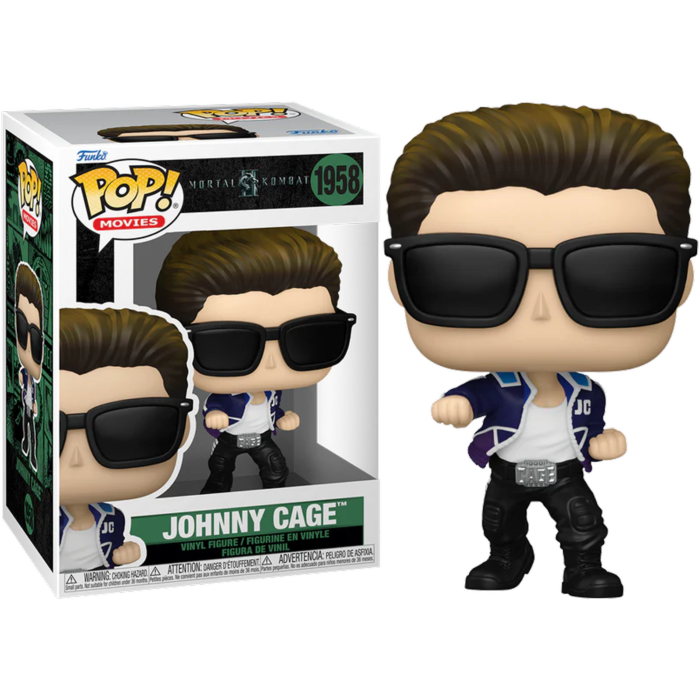 Pre-Order: Mortal Kombat II - Johnny Cage Pop! Vinyl Figure