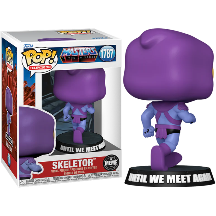 Pre-Order: Masters of the Universe - Skeletor (Until We Meet Again) Meme Pop! Vinyl Figure