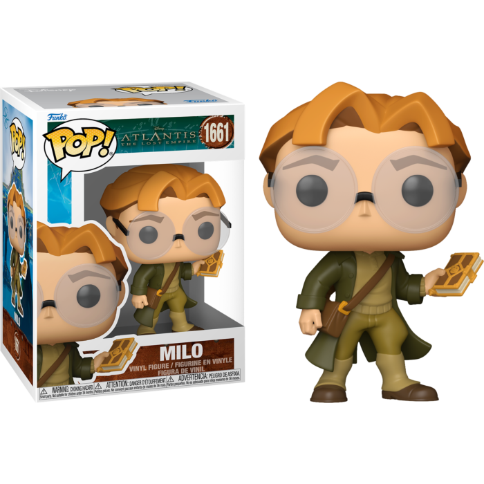 Pre-Order: Atlantis: The Lost Empire (2001) - Milo Pop! Vinyl Figure