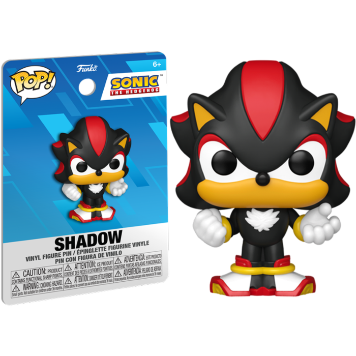 Sonic the Hedgehog - Shadow Pop! Pin Vinyl Figure