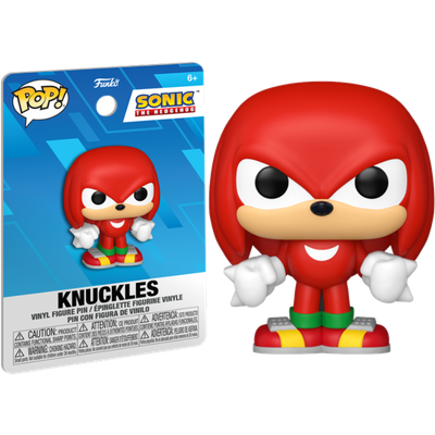 Sonic the Hedgehog - Knuckles Pop! Pin Vinyl Figure