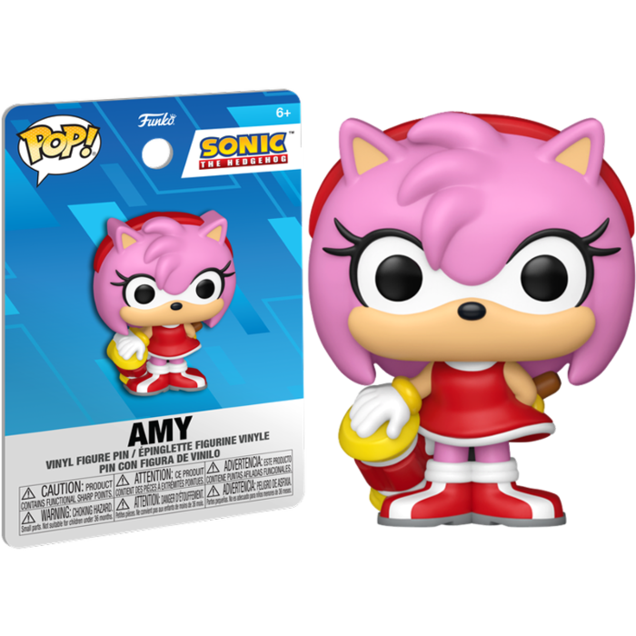 Sonic the Hedgehog - Amy Pop! Pin Vinyl Figure