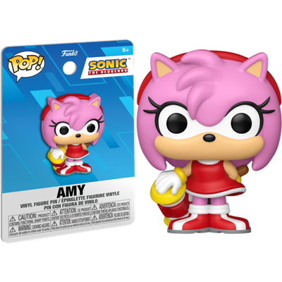 Sonic the Hedgehog - Amy Pop! Pin Vinyl Figure