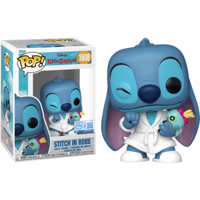 Lilo &amp; Stitch - Stitch in Robe Pop! Vinyl Figure