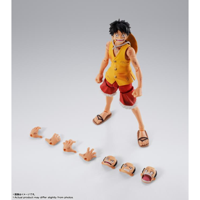 Pre-order: One Piece - Monkey D. Luffy (Summit War of Marineford) S.H.Figuarts 5.5&quot; Action Figure