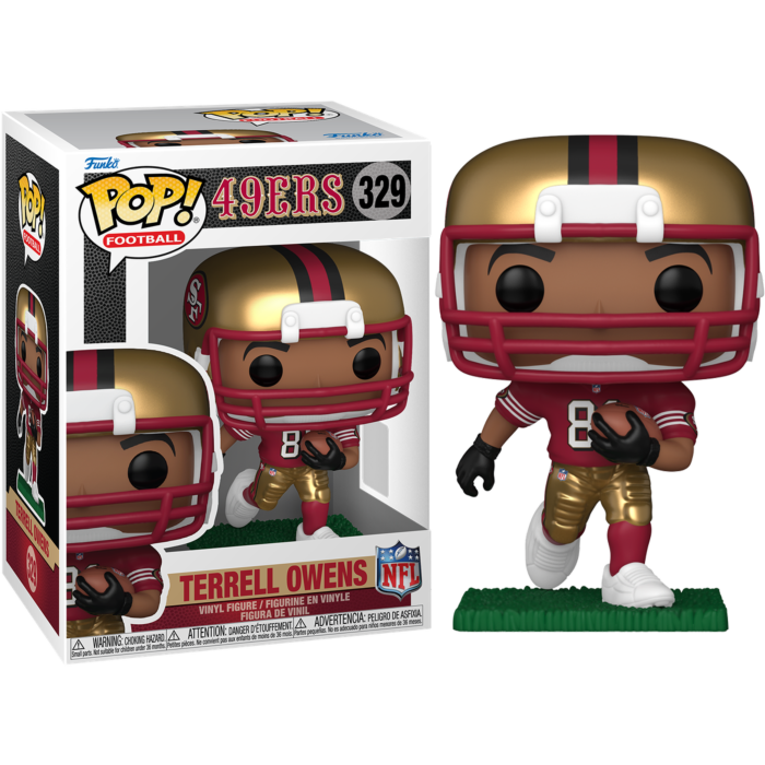 Pre-Order: NFL Football - Terrell Owens San Francisco 49ers Pop! Vinyl Figure