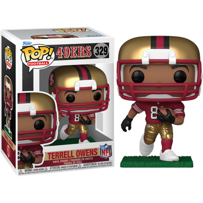 Pre-Order: NFL Football - Terrell Owens San Francisco 49ers Pop! Vinyl Figure