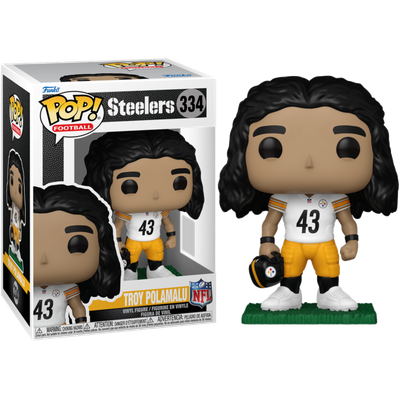 Pre-Order: NFL Football - Troy Polamalu Pittsburgh Steelers Pop! Vinyl Figure