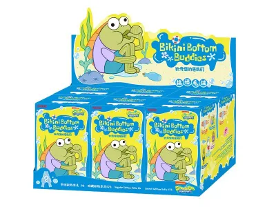 Pop Mart- Spongebob Global Bikini Bottom Buddies - Whimsical Plush