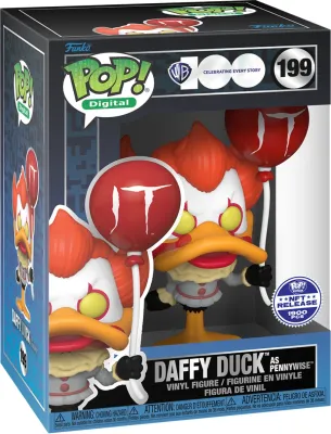 Daffy Duck As Pennywise Pop! Vinyl Figure (NFT Exclusive)