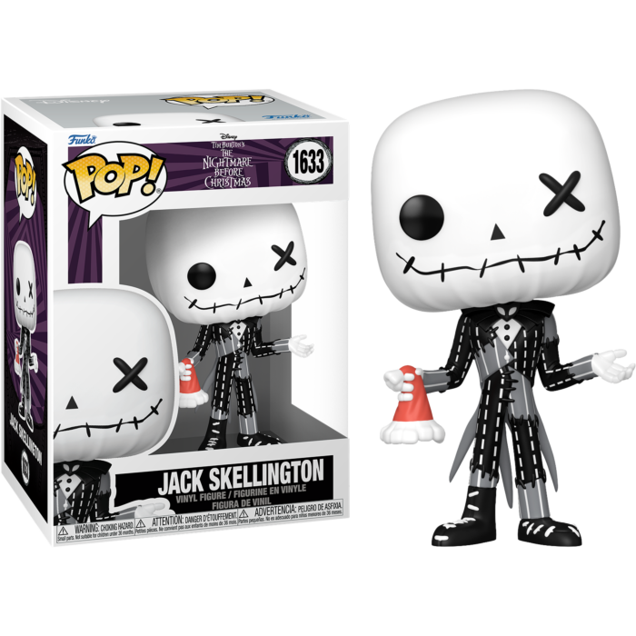 Pre-Order: The Nightmare Before Christmas - Jack Skellington (Patchwork) Pop! Vinyl Figure