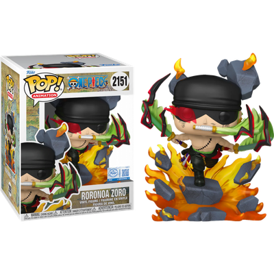 Pre-Order: One Piece - Roronoa Zoro (King of Hell) Premium Pop! Vinyl Figure