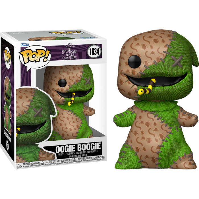 Pre-Order: The Nightmare Before Christmas - Oogie Boogie (Patchwork) Pop! Vinyl Figure