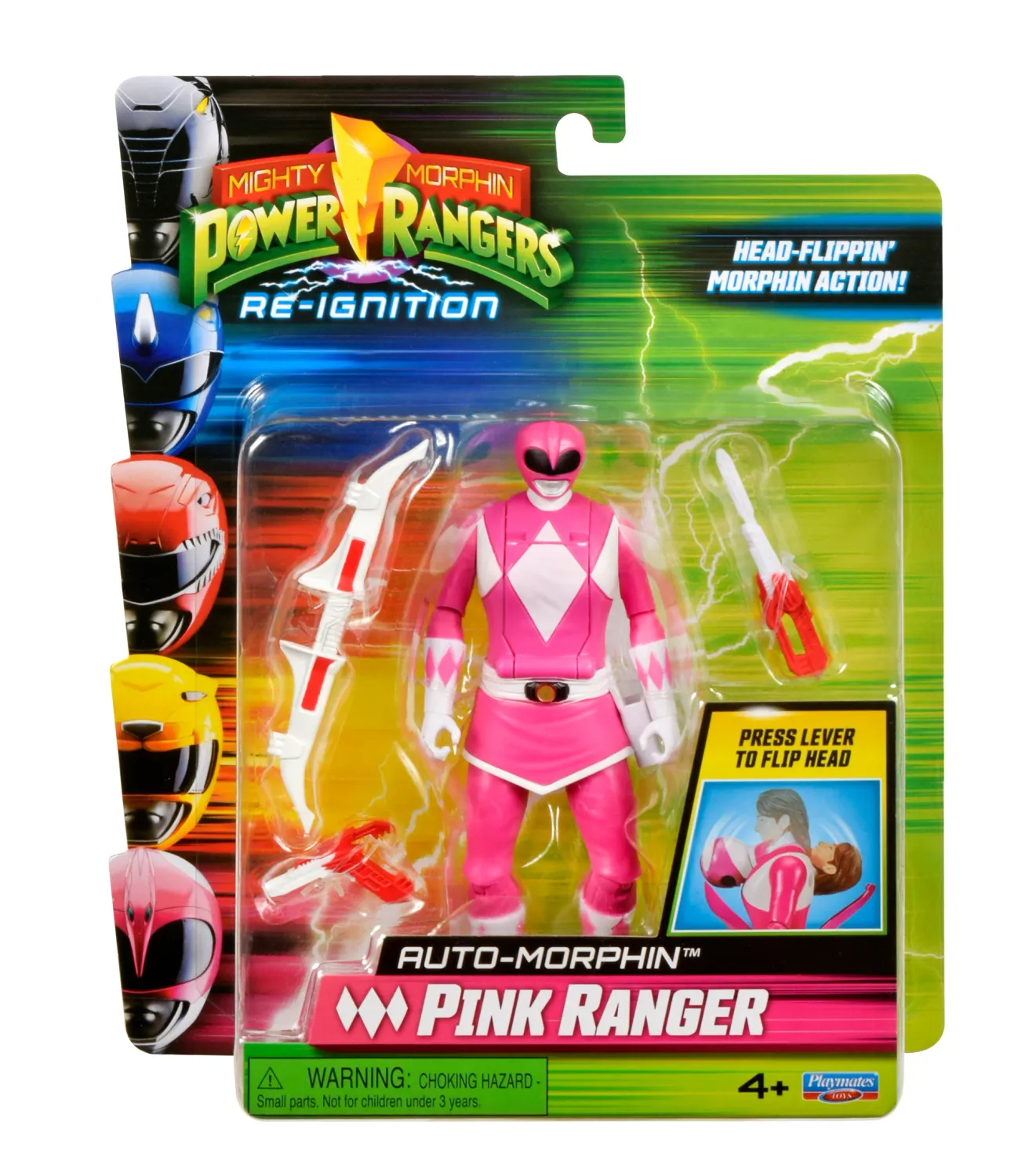 Mighty Morphin Power Rangers: Re-Ignition - Auto-Morphin Pink Ranger 5&quot; Action Figure