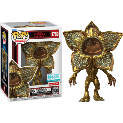 Stranger Things - Demogorgon Metallic Gold Pop! Vinyl Figure (Supreme Limited Edition)