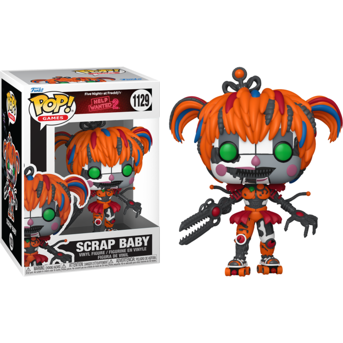 Pre-Order: Five Nights at Freddy&#39;s: Help Wanted 2 - Scrap Baby Pop! Vinyl Figure