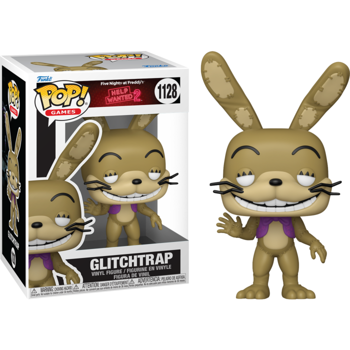 Pre-Order: Five Nights at Freddy&#39;s: Help Wanted 2 - Glitchtrap Pop! Vinyl Figure