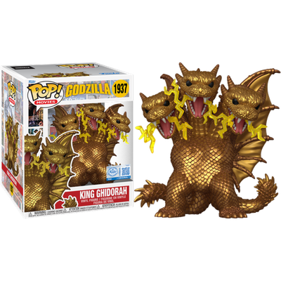 Pre-Order: Godzilla - King Ghidorah 6&quot; Super Sized Pop! Vinyl Figure